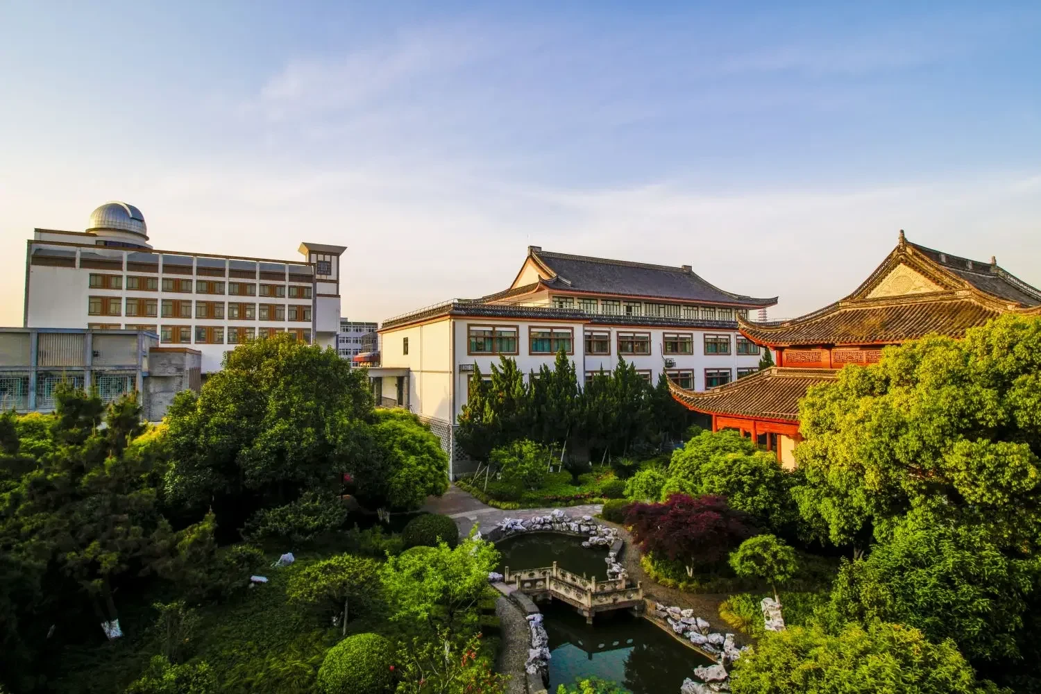 Ningbo Zhenhai campus view